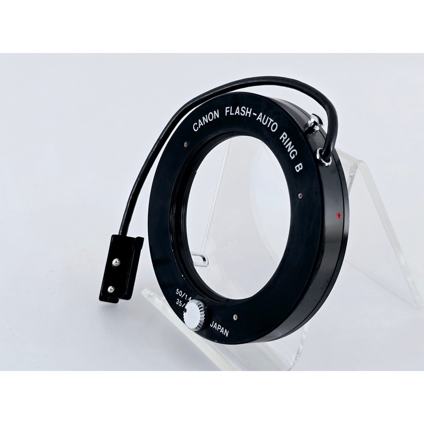 [Pre-owned] Canon Flash-Auto Ring B for 50mm F1.4 / 35mm F2 — Near MINT — Japan #4191
