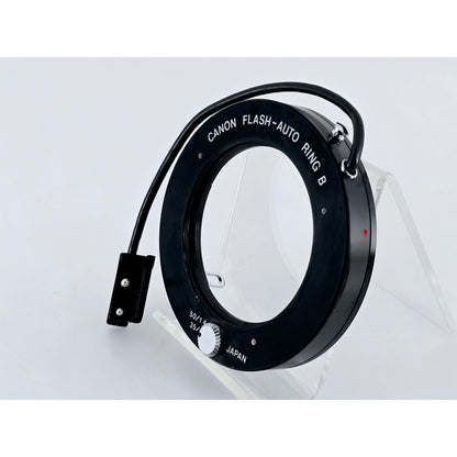 [Pre-owned] Canon Flash-Auto Ring B for 50mm F1.4 / 35mm F2 — Near MINT — Japan #4191