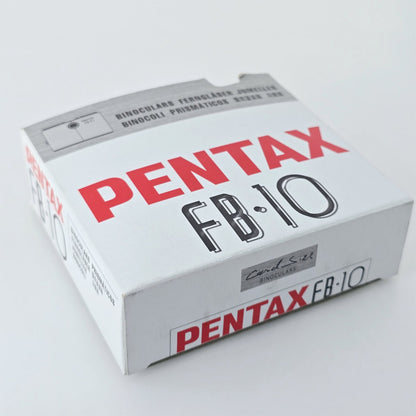 [Pre-owned] Pentax FB-10 10x18 6° Compact Binocular (Black) — Mint — Japan #5488