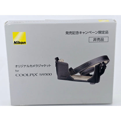 [Pre-owned] Nikon Genuine Leather Jacket Case for Coolpix S9300 — Unused — Japan #4746