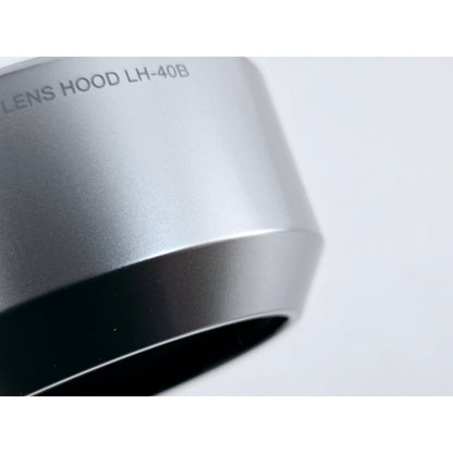 [Pre-owned] Olympus Pen LH-40B Lens Hood for M.Zuiko Digital 45mm F1.8 — Unused — Japan #4203