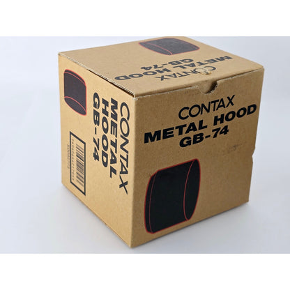[Pre-owned] Contax GB-74 Metal Lens Hood Genuine for 645 Sonnar 210mm F4 — Unused — Japan #4814