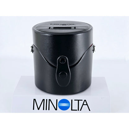 [Pre-owned] Minolta LH-1052 Lens Case for AF 16mm/2.8 Fisheye & 20mm/2.8 — MINT — Japan #4223
