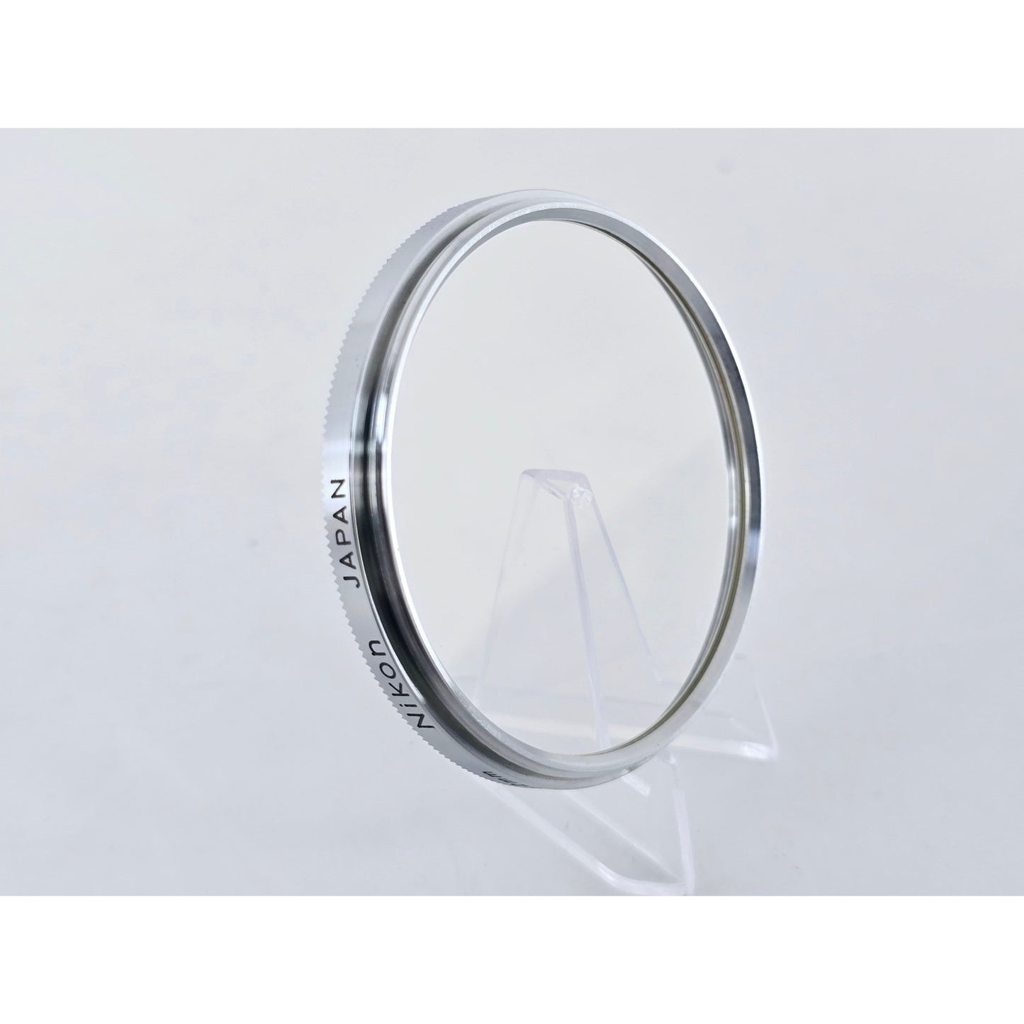 [Pre-owned] Nikon L39 52mm Chrome Frame Lens Filter — Near MINT — Japan #3795