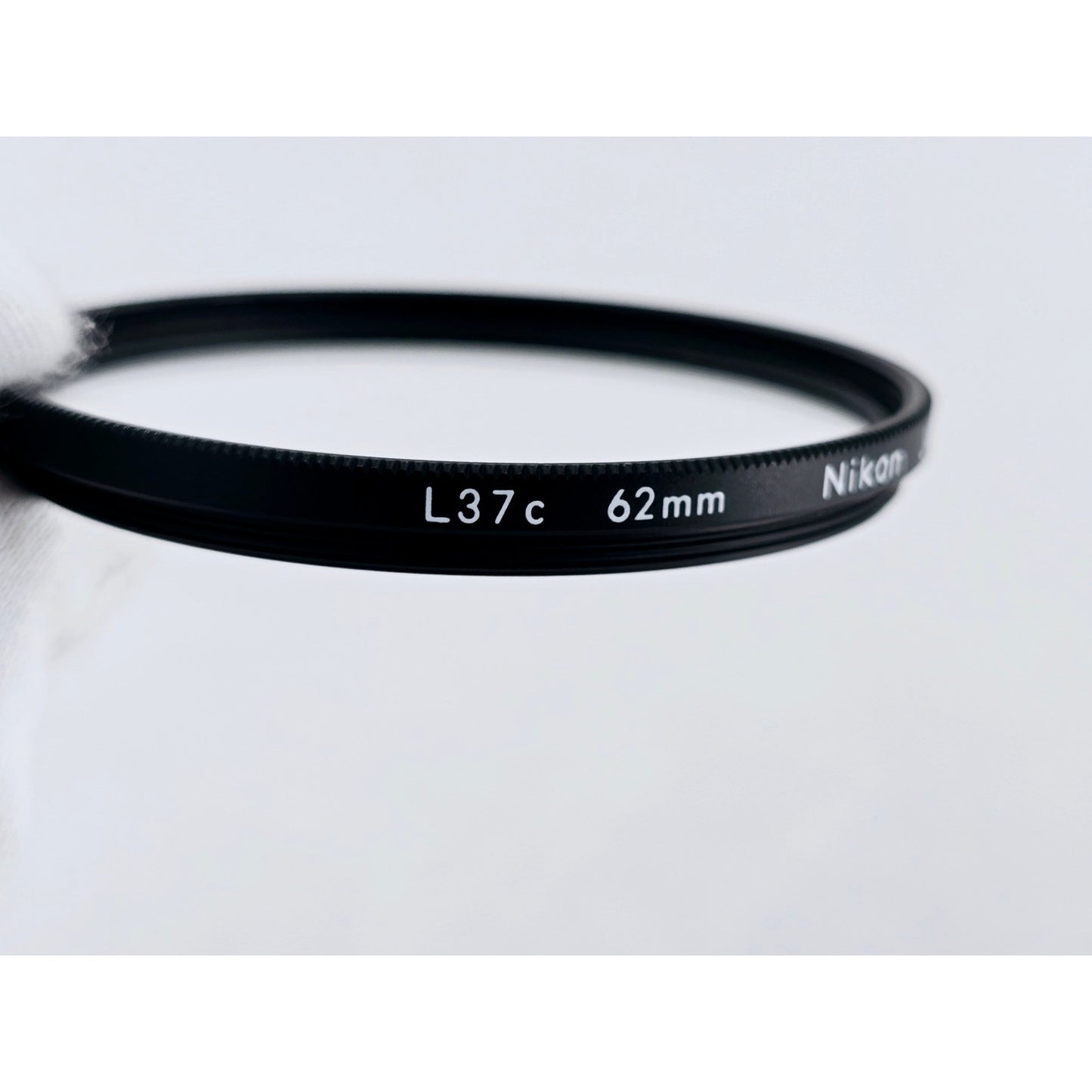 [Pre-owned] Nikon L37c 62mm UV Lens Filter (Set of 2) — Near MINT — Japan #4138