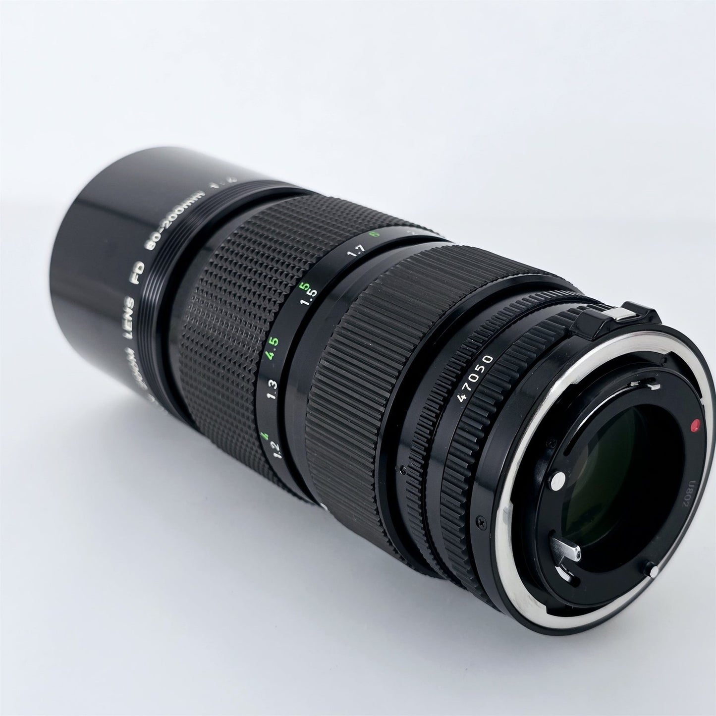 [Pre-owned] Canon New FD 80-200mm f/4 MF Telephoto Zoom Lens — Near Mint — Japan #5392