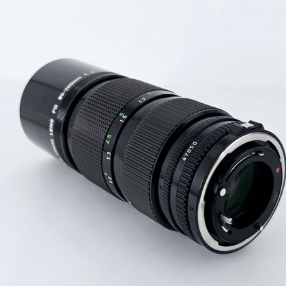 [Pre-owned] Canon New FD 80-200mm f/4 MF Telephoto Zoom Lens — Near Mint — Japan #5392