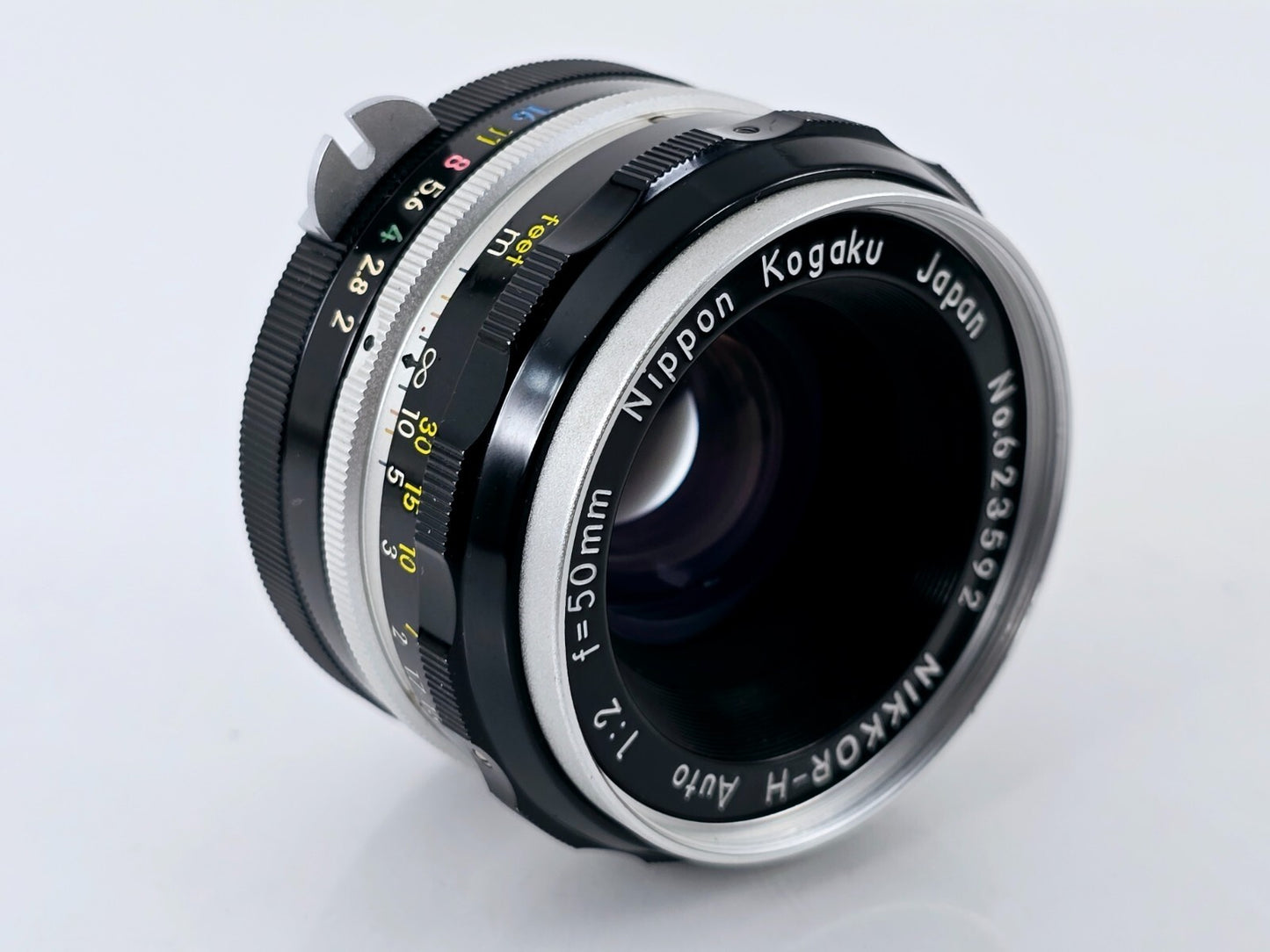 🌸[Near MINT] Nikon Non Ai Nikkor-H Auto 50mm F2 Standard MF Lens From Japan