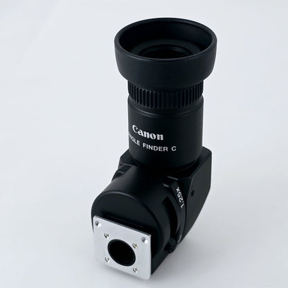 [Pre-owned] Canon Angle Finder C Viewfinder w/ Ed-C Ec-C 2 Adapters — Top Mint — Japan #5624