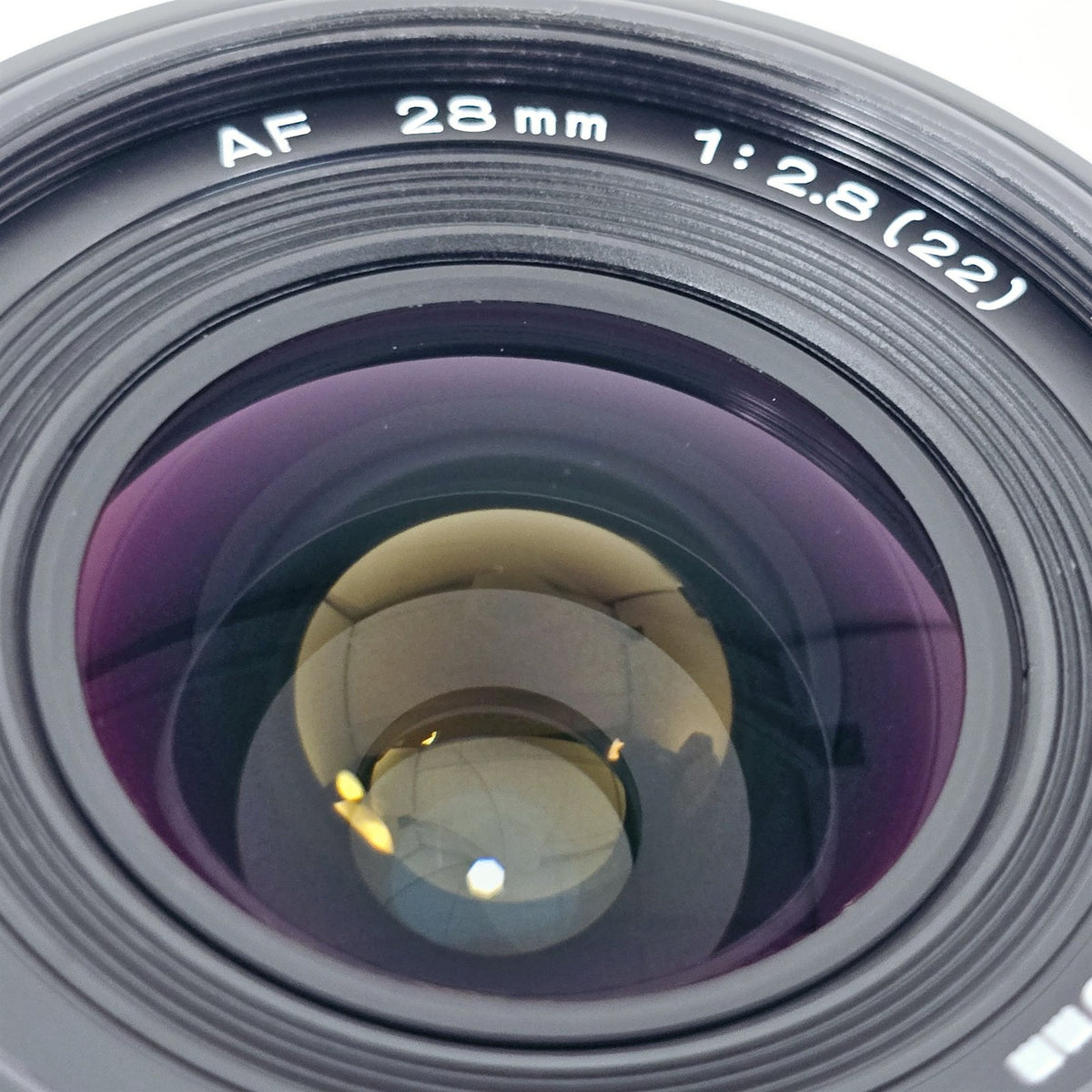 [Pre-owned] Minolta AF 28mm F2.8 Wide Angle Prime Lens for Sony A Mount — Mint — Japan #5795