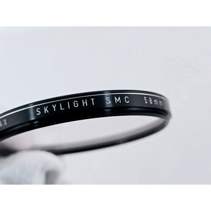 [Pre-owned] Pentax Skylight SMC 58mm Lens Filter — Near MINT — Japan #4139