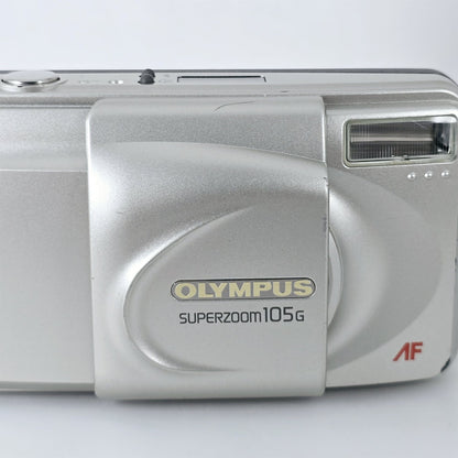 [Pre-owned] Olympus Superzoom 105G Point & Shoot 35mm Film Camera — Near Mint — Japan #5847