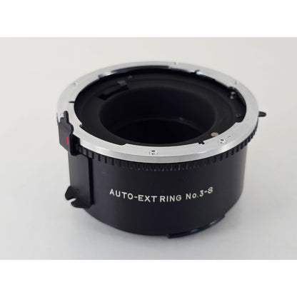[Pre-owned] Mamiya M645 Auto Extension Ring No.3-S for M645 80/1.9 80/2.8 — Top MINT — Japan #4532