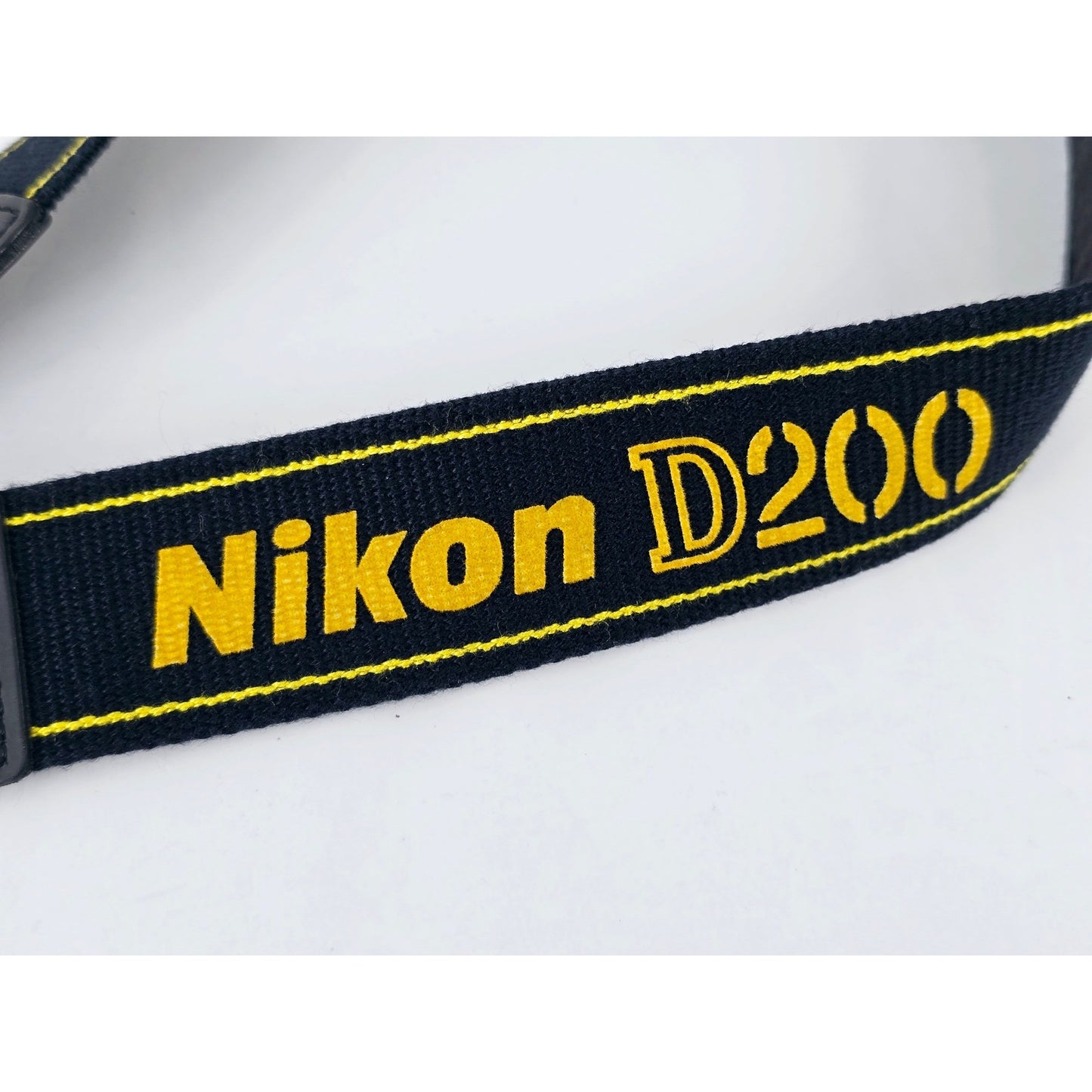 [Pre-owned] Nikon D200 Genuine DSLR Camera Neck Strap 1.5in (3.8cm) — MINT — Japan #3009