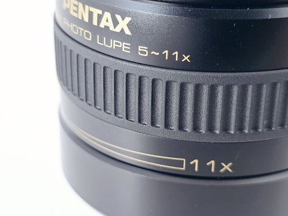[Pre-owned] Pentax Zoom Photo Lupe 5-11x Loupe Magnifier — Near Mint — Japan #5165