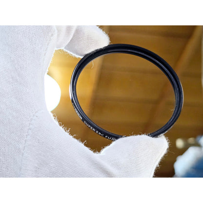 [Pre-owned] Fujifilm PRF-58 58mm Protector Filter Super EBC Fujinon — MINT — Japan #4738