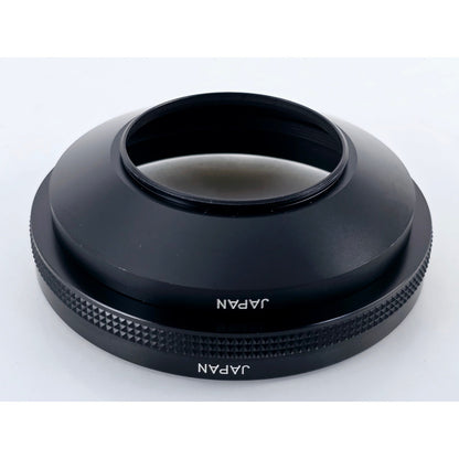[Pre-owned] Contax Metal Hood 1 with 55/86 Adapter Ring (Genuine) — MINT — Japan #3569