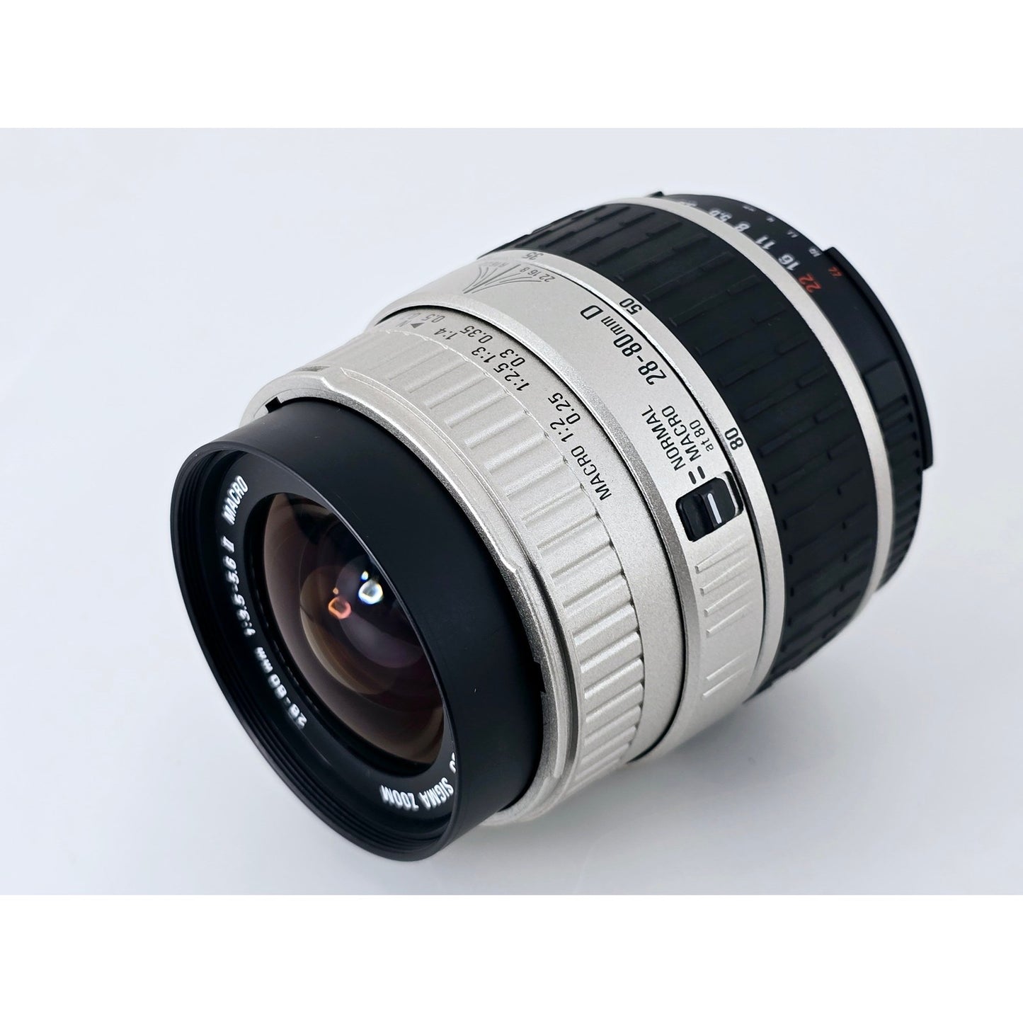 [Pre-owned] Sigma Zoom 28-80mm F3.5-5.6 II Aspherical Macro for Nikon F — Near MINT — Japan #4950