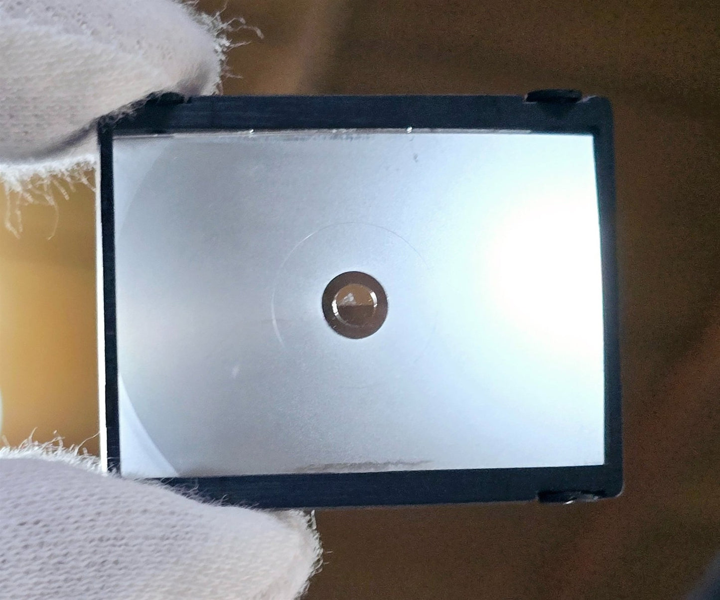 [Pre-owned] Nikon Type K Focusing Screen for F F2 SLR Camera — Near Mint — Japan #5048