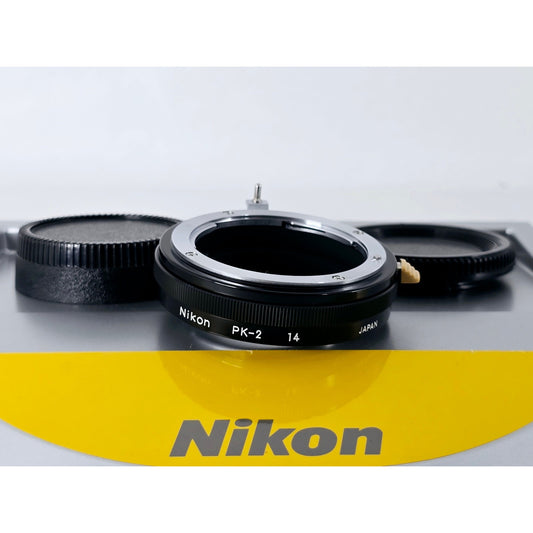[Pre-owned] Nikon PK-2 Auto Extension Ring — MINT — Japan #4293