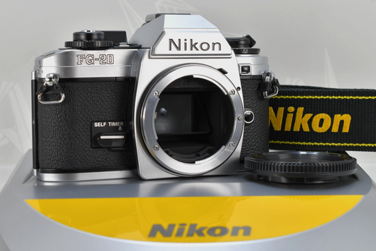 New Seal🌸[MINT] Genuine Nikon FG-20 SLR 35mm Film Camera Body Only From Japan