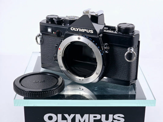 🌸[Near MINT] Olympus OM-1 MD SLR 35mm Film Camera Body Only New Seal From JAPAN
