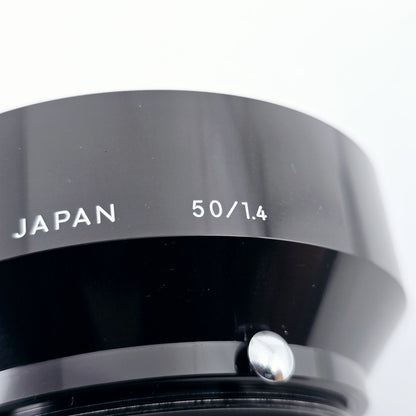 [Pre-owned] Genuine Nikon HS-1 Metal Lens Hood for 50mm f/1.4 AI AI-S — Mint — Japan #5319