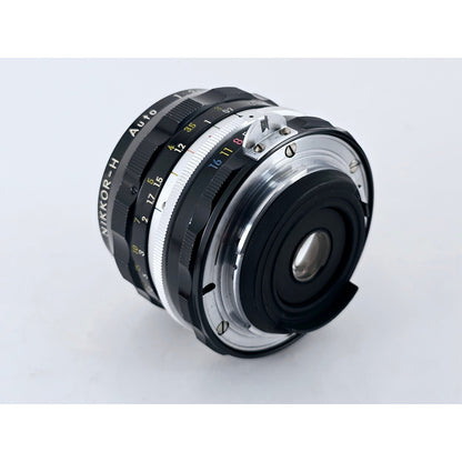 [Pre-owned] Nikon Non-Ai Nikkor-H Auto 28mm F3.5 Wide Angle MF Lens — Near MINT — Japan #3356