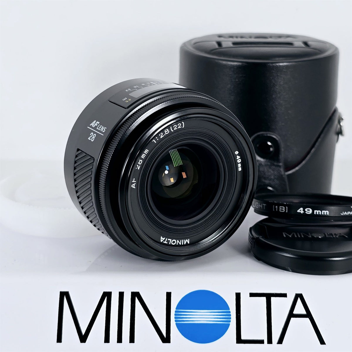 [Pre-owned] Minolta AF 28mm F2.8 Wide Angle Prime Lens for Sony A Mount — Mint — Japan #5795