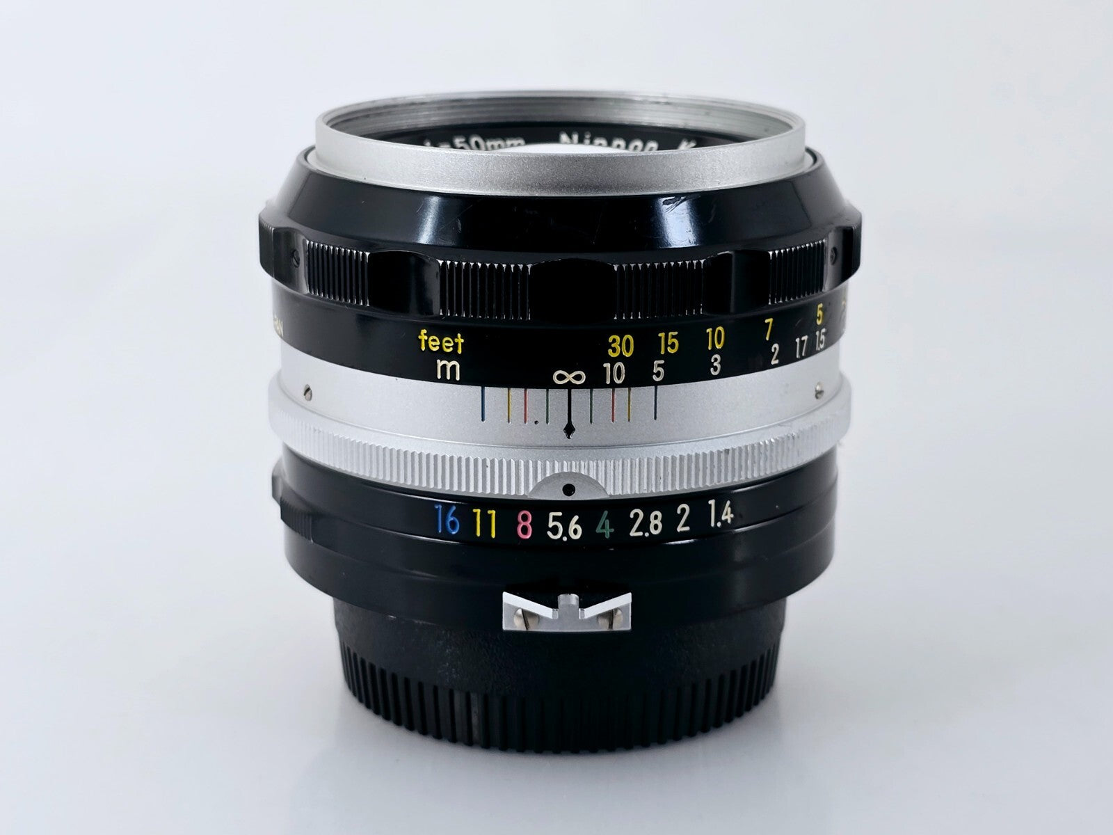 6 Blades Early Model🌸[Near MINT+++] Nikon Nikkor-S Auto 50mm F1.4 MF Lens Japan