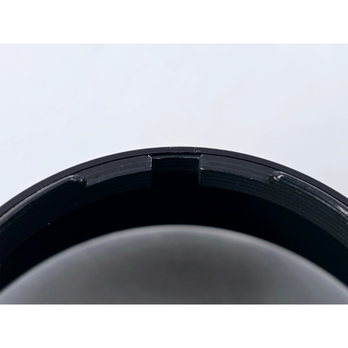 [Pre-owned] Genuine Nikon F Nikkor Metal Lens Hood for 50mm f/1.4 — Near MINT — Japan #4457