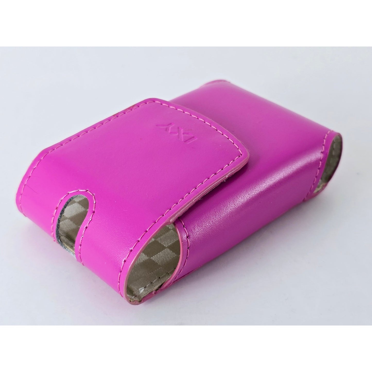 [Pre-owned] Genuine Canon IXY Digital Camera Case Pink — Top MINT — Japan #4656