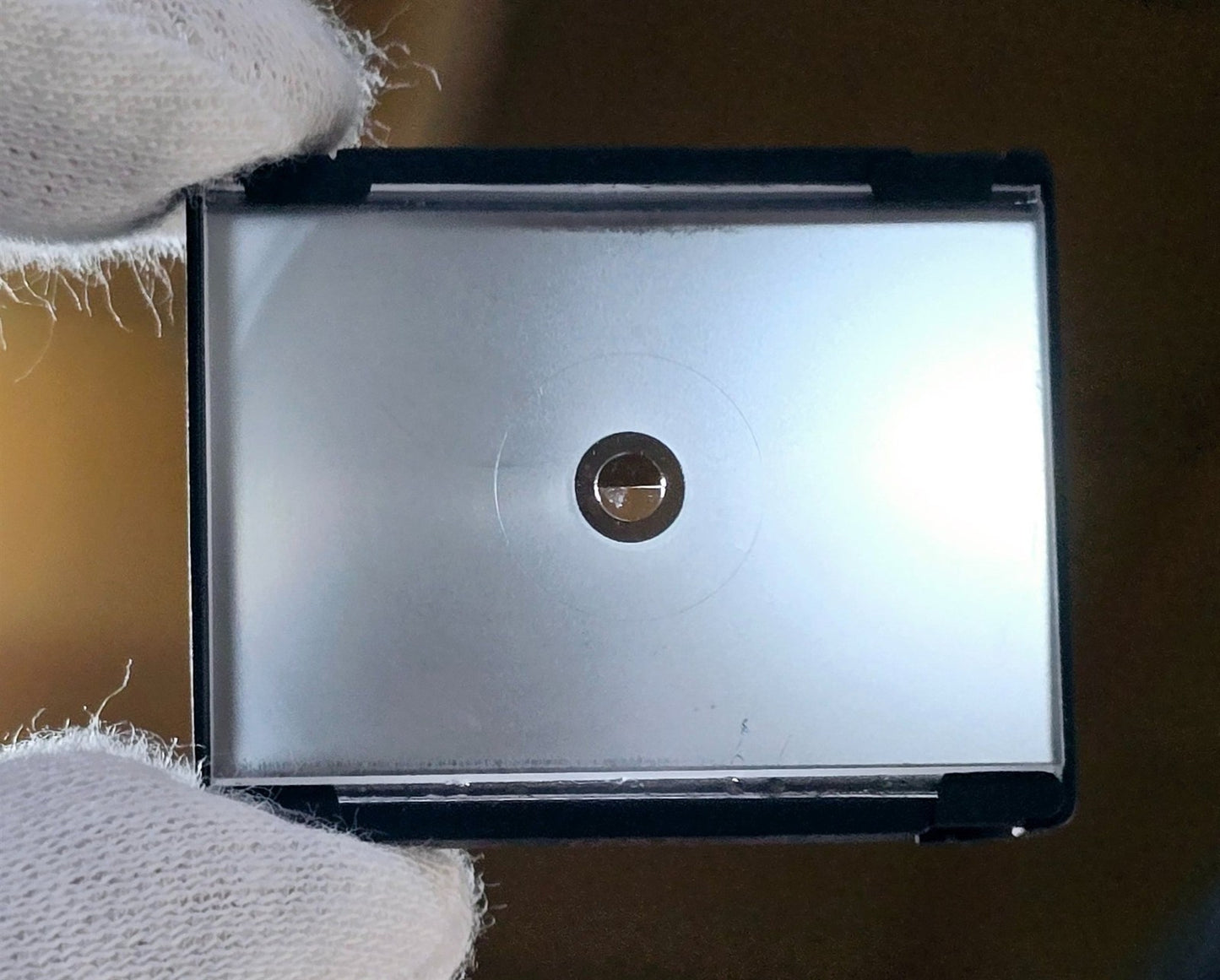 [Pre-owned] Nikon Type K Focusing Screen for F F2 SLR Camera — Near Mint — Japan #5048
