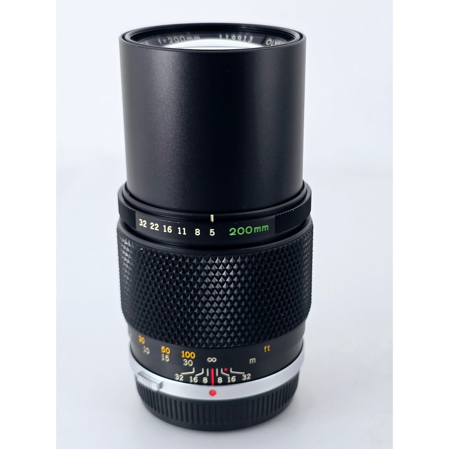 [Pre-owned] Olympus F.Zuiko Auto-T 200mm F5 MF Telephoto Lens — Near MINT+++ — Japan #4362