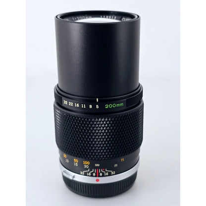 [Pre-owned] Olympus F.Zuiko Auto-T 200mm F5 MF Telephoto Lens — Near MINT+++ — Japan #4362