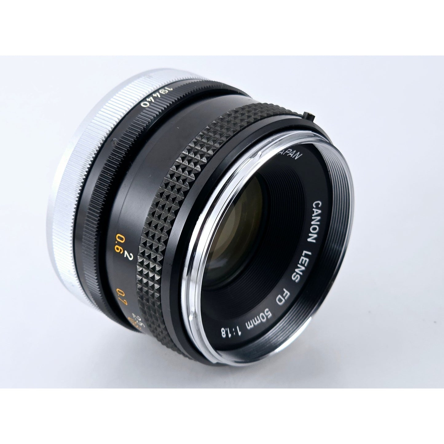 [Pre-owned] Canon FD 50mm f/1.8 MF Standard Lens — Near MINT — Japan #2843