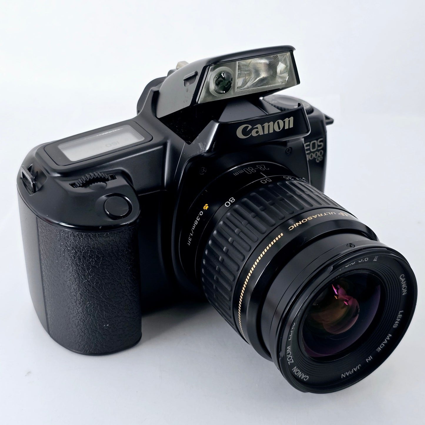 [Pre-owned] Canon EOS 1000 QD Film Camera with EF 28-80mm f/3.5-5.6 II AF Lens — Near MINT — Japan #4039
