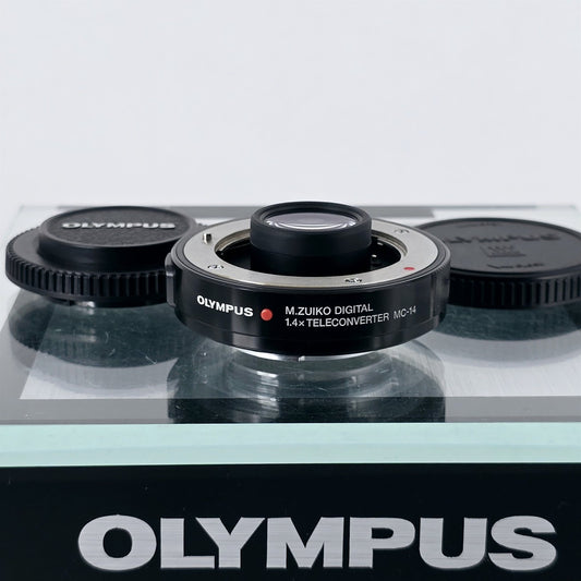 [Pre-owned] Olympus MC-14 1.4x Teleconverter for M.Zuiko Digital Lens — Mint — Japan #5554