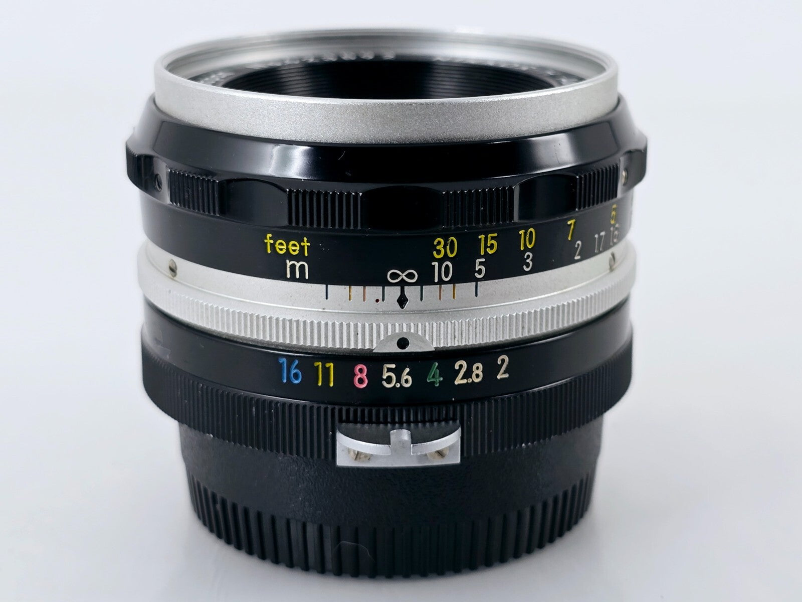 🌸[Near MINT] Nikon Non Ai Nikkor-H Auto 50mm F2 Standard MF Lens From Japan