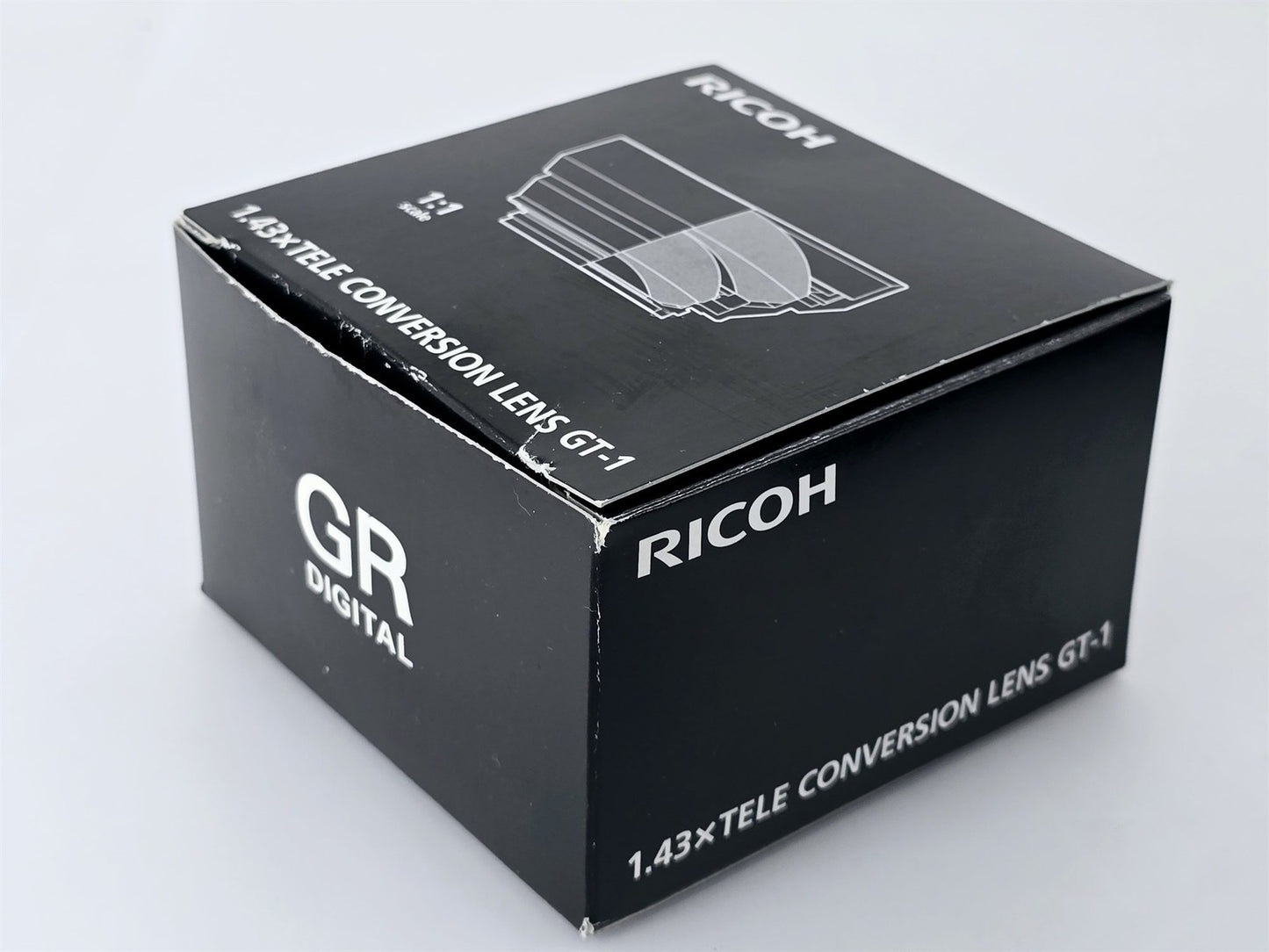 [Pre-owned] Ricoh GT-1 1.43x Tele Conversion Lens for GR Series — Mint — Japan #5238