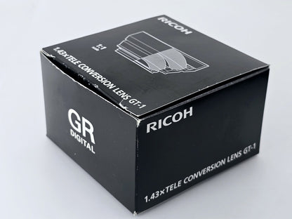 [Pre-owned] Ricoh GT-1 1.43x Tele Conversion Lens for GR Series — Mint — Japan #5238