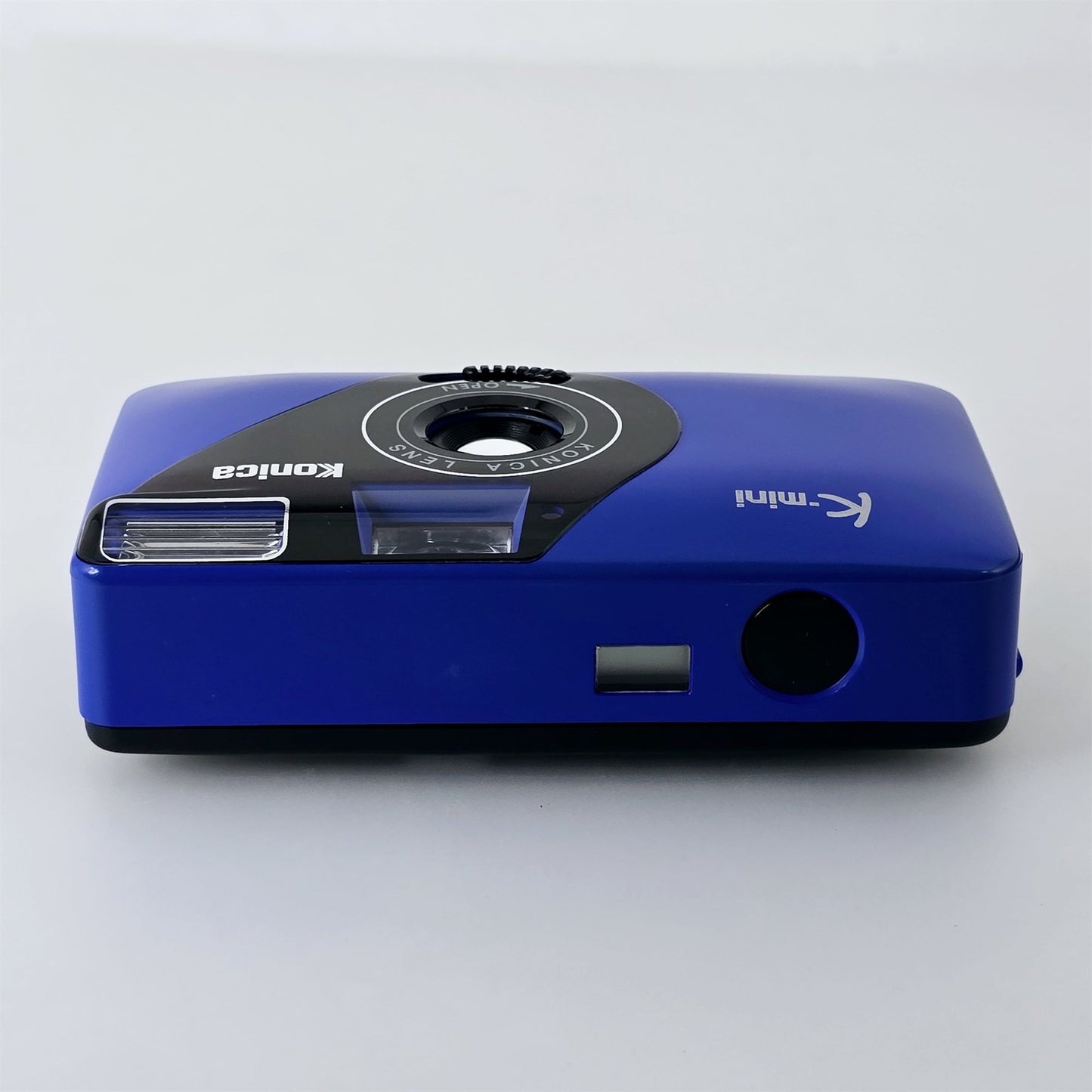 [Pre-owned] Konica K-mini Blue E124 35mm Compact Film Camera — Top Mint — Japan #5244