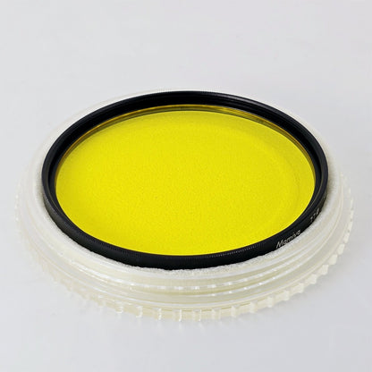 [Pre-owned] Genuine Mamiya 77mm Y2 Yellow Filter for RZ67 RB67 Mamiya 7 — Mint — Japan #5303