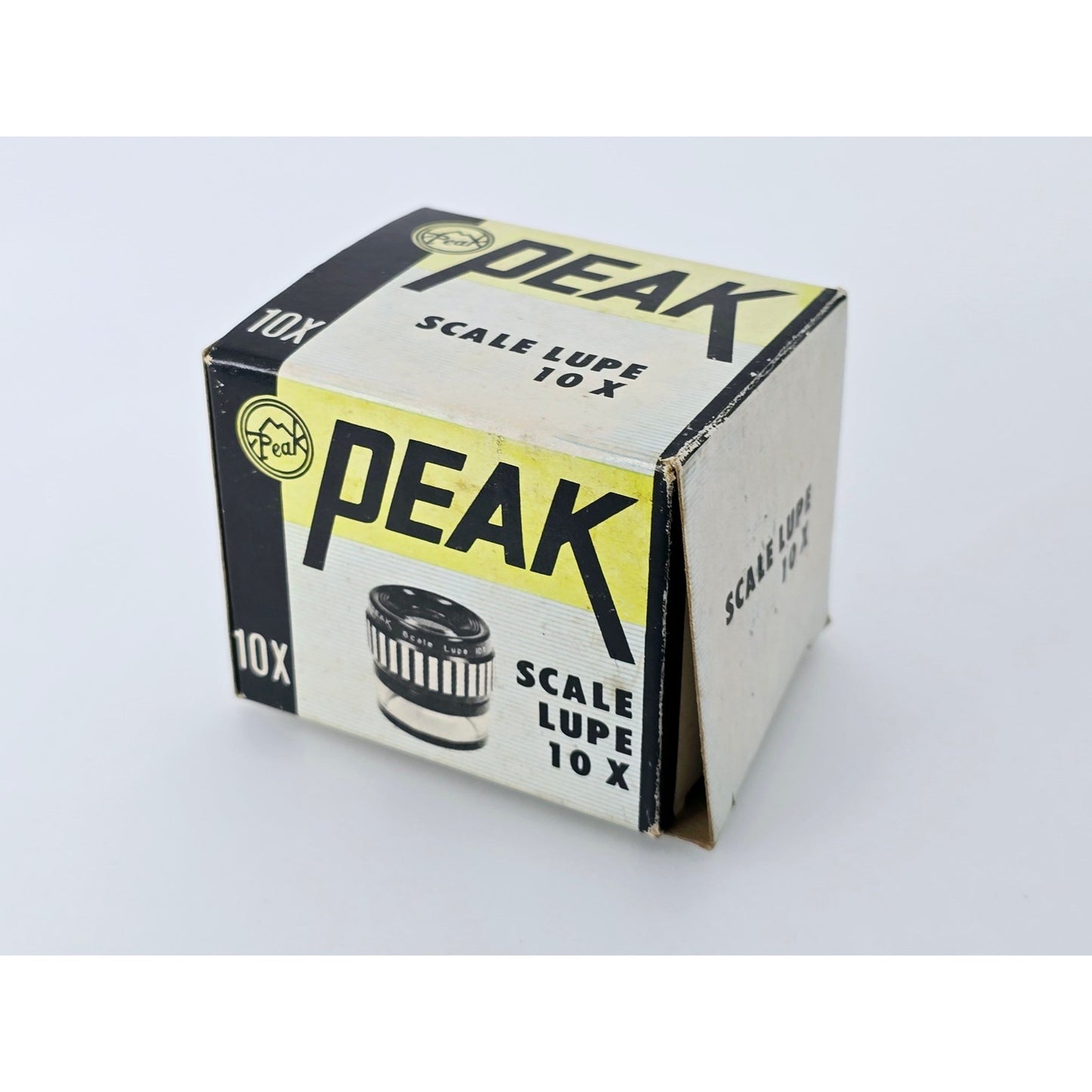 [Pre-owned] Peak Scale Lupe Loupe 10x Magnifier No.1983 — Near MINT — Japan #4707