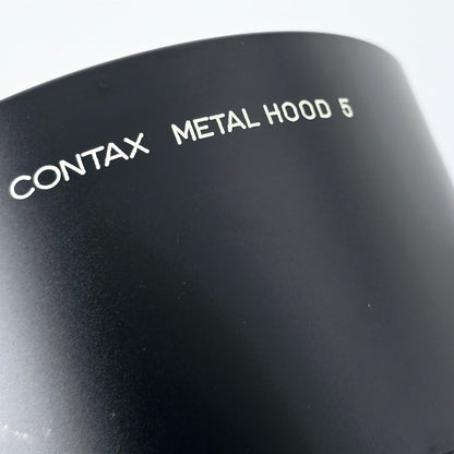 [Pre-owned] Contax Genuine Metal Lens Hood 5 — Near Mint — Japan #5601