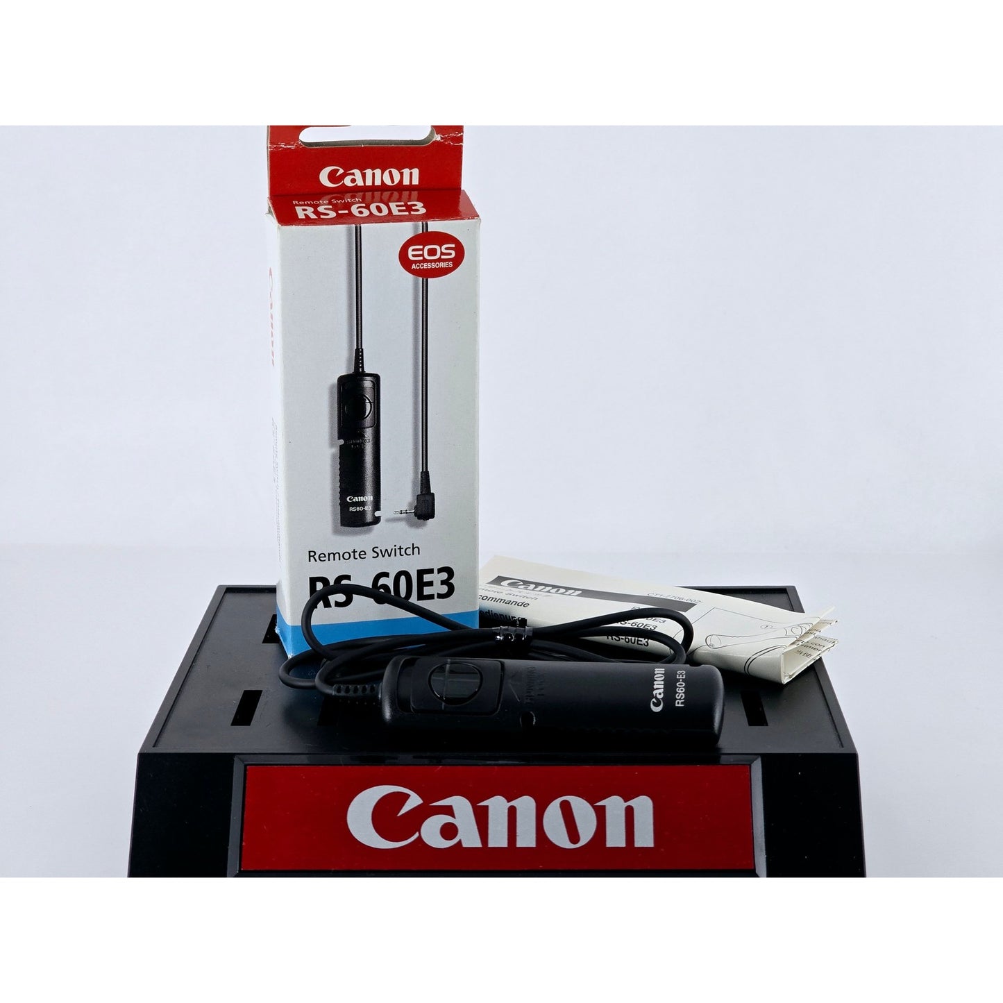 [Pre-owned] Canon RS-60E3 Remote Switch for EOS DSLR — Top MINT — Japan #3340
