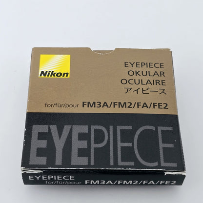 [Pre-owned] Genuine Nikon Eyepiece Viewfinder for FM3A FM2 FA FE2 — Unused — Japan #5707