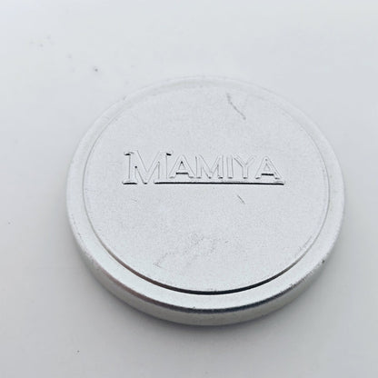 [Pre-owned] Genuine Mamiya Metal Front Lens Cap 42mm Push-on — Near Mint — Japan #5643