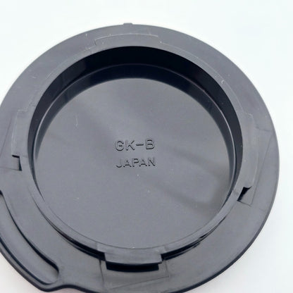 [Pre-owned] Contax GK-B Chrome Body Cap & GK-R1 Rear Lens Cap Set for G1 G2 — Top MINT — Japan #1859