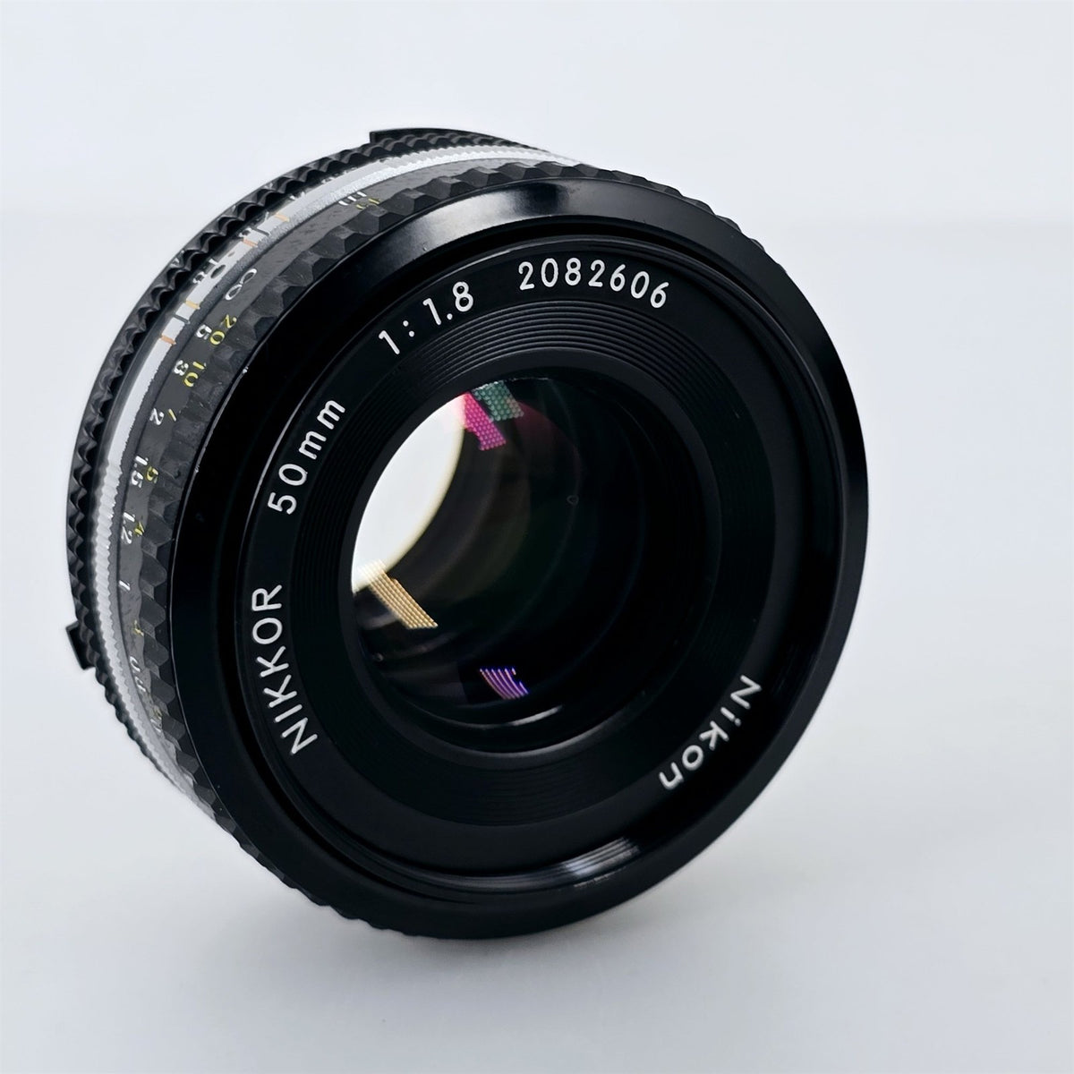 [Pre-owned] Nikon Ai-S Nikkor 50mm f/1.8 MF Pancake Prime Lens — Near Mint — Japan #5734
